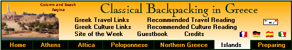 Main Image Map - Classical Backpacking in Ancient Greece