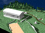 Reconstruction of the sanctuary at Isthmia