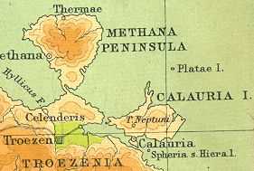Old Map of Poros