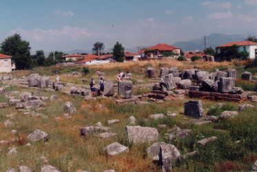 Remains of the Temple of Athena Alea at Tegea