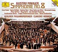 Claudio Abbado&acute;s recording of Mahler 8, CD cover