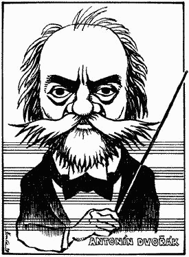 Calicature of Dvorak conducting