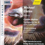 Michael Gielen&acute;s recording of Mahler 8 - CD cover