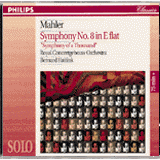 Bernard Haitink&acute;s recording of Mahler 8 - CD cover