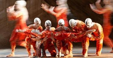 Dance scene from Rite of Spring