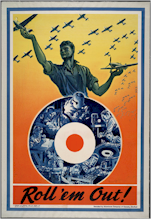 Roll 'em Out (WW2 Canadian poster)