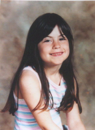 Pic of Juliet with long hair - taken in 1986