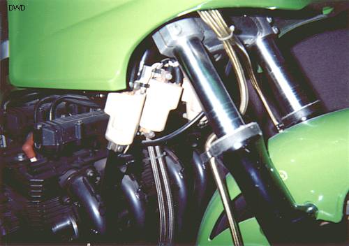 Wayne Rainey's GPZ750 at AMA Museum