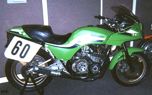 Wayne Rainey's GPZ750 at AMA Museum