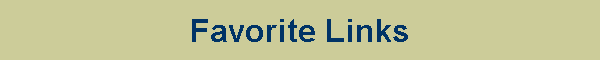 Favorite Links