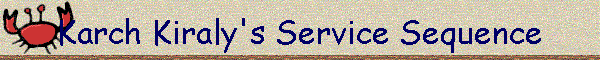 Karch Kiraly's Service Sequence