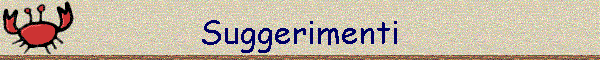 Suggerimenti