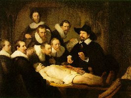 Rembrandt: La lezione di anatomia del dr. Nicolaes Tulp