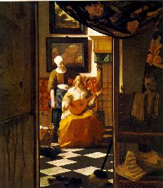 Jan Vermeer: La lettera d'amore