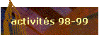 activit�s 98-99