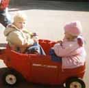 Along for the ride!