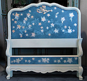 Headboard and footboard