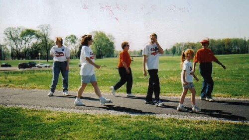 Great Strides Walk at Martin TN April 2004