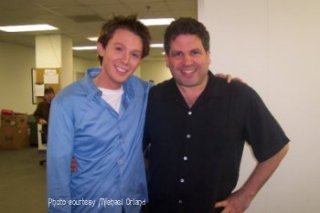 Clay and Michael backstage