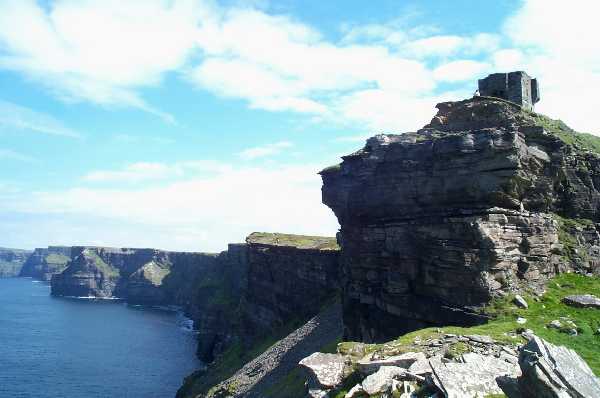 This signal tower was built to watch the coast in the event Napoleon attempted to attack the island from the West