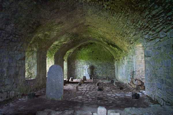 Interior of the Abbey, Resting Place of Friar John Hogan