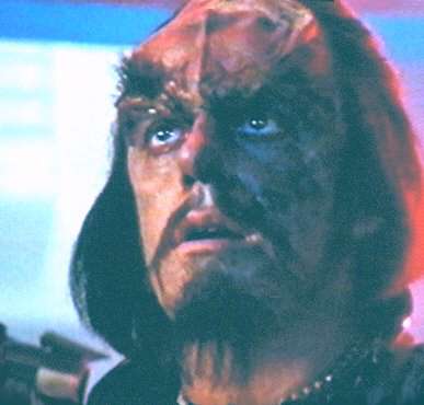 Christopher Lloyd as a Klingon