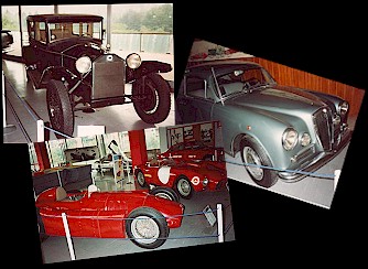 Vincenzo Lancia's own Lambda and many others in Turin
