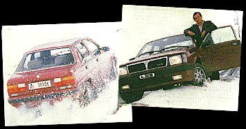 Jacky Ickx testing the Prisma 4WD