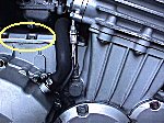 on this model you can reach the starter without taking the engine apart