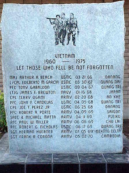 REEDLEY VIETNAM MEMORIAL