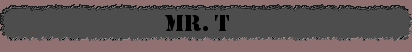 Mr T Articles