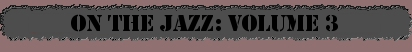 On The Jazz
