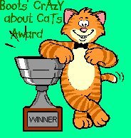 Boots' CrAzY about CaTs Award