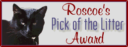 Roscoe's Pick of the Litter Award