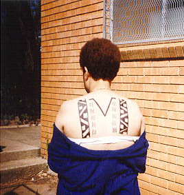 She even has a tattoo! Well, she did at the time we took the photo.