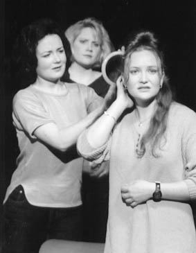 For authenticity, this play was performed in black and white.