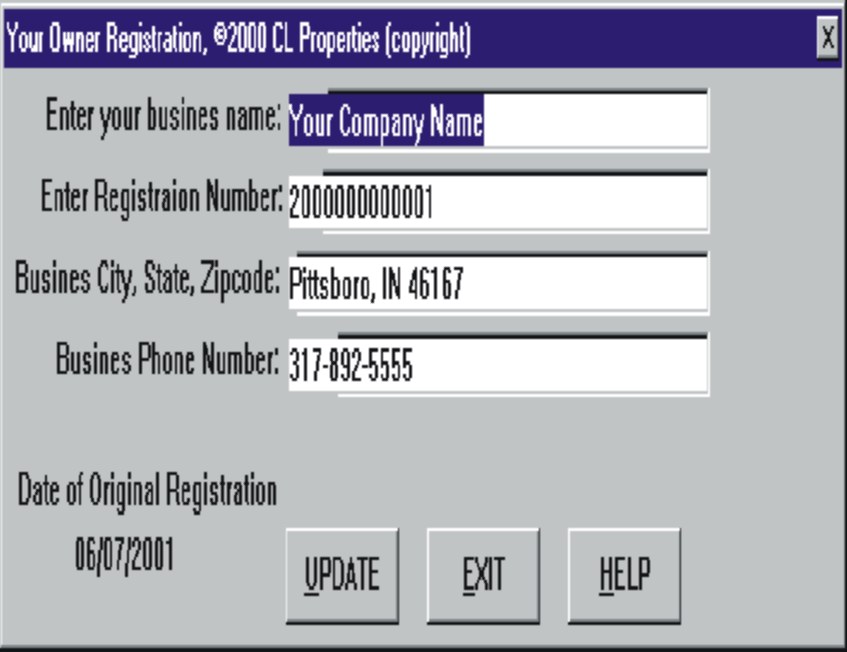 Your Embroidery Pricer! software page 6 screen shot