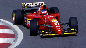 Alesi l'emporte au Canada, en 95