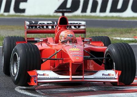 Le titre avec Ferrari