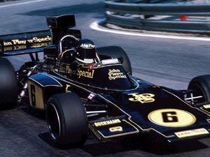 Ickx et sa Lotus 72E