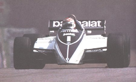 Piquet et la Brabham-BMW