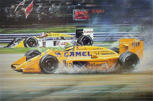 Piquet vs Senna