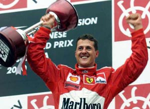 Le titre avec Ferrari