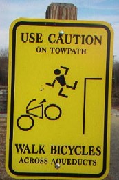 C&O Warning Sign