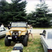 Her Jeep in 1994