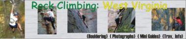 rock climbing cooper's rocks bouldering