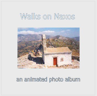 Walks on Naxos, an animated photo album - DVD cover