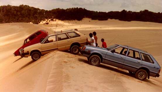 Three on a Dune