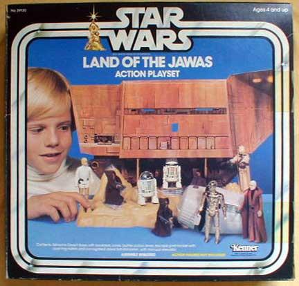 Kenner's first attempt at the Sandcrawler.