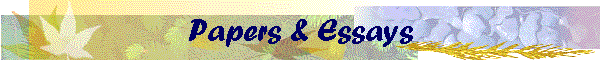 Papers & Essays
